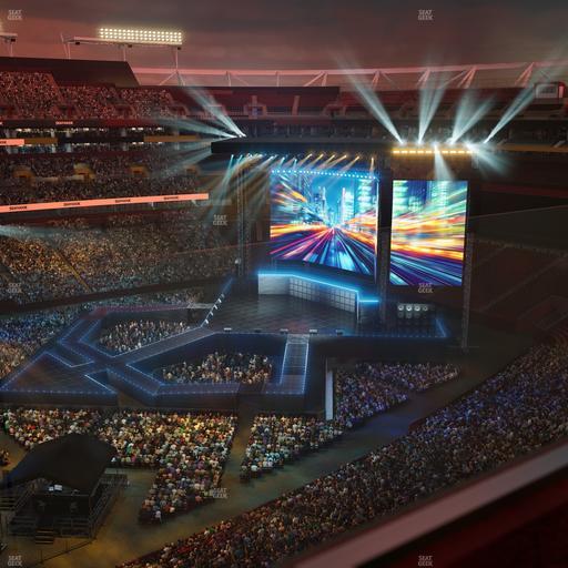 Northwest Stadium - Section 430 Seat View
