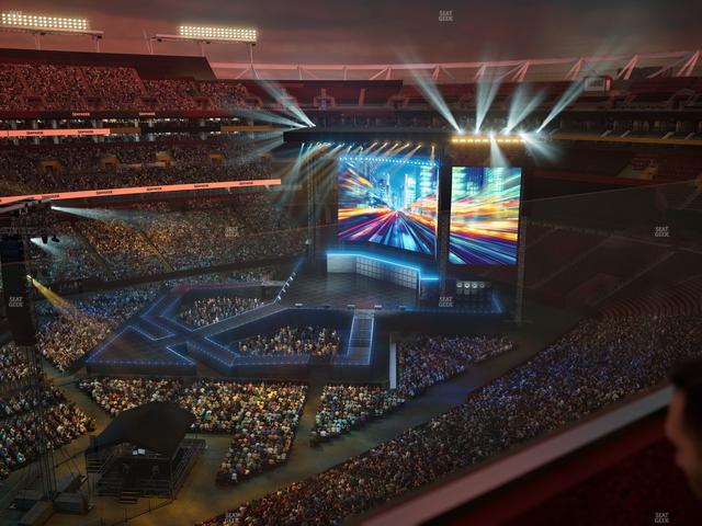 Northwest Stadium - Section 430 Seat View
