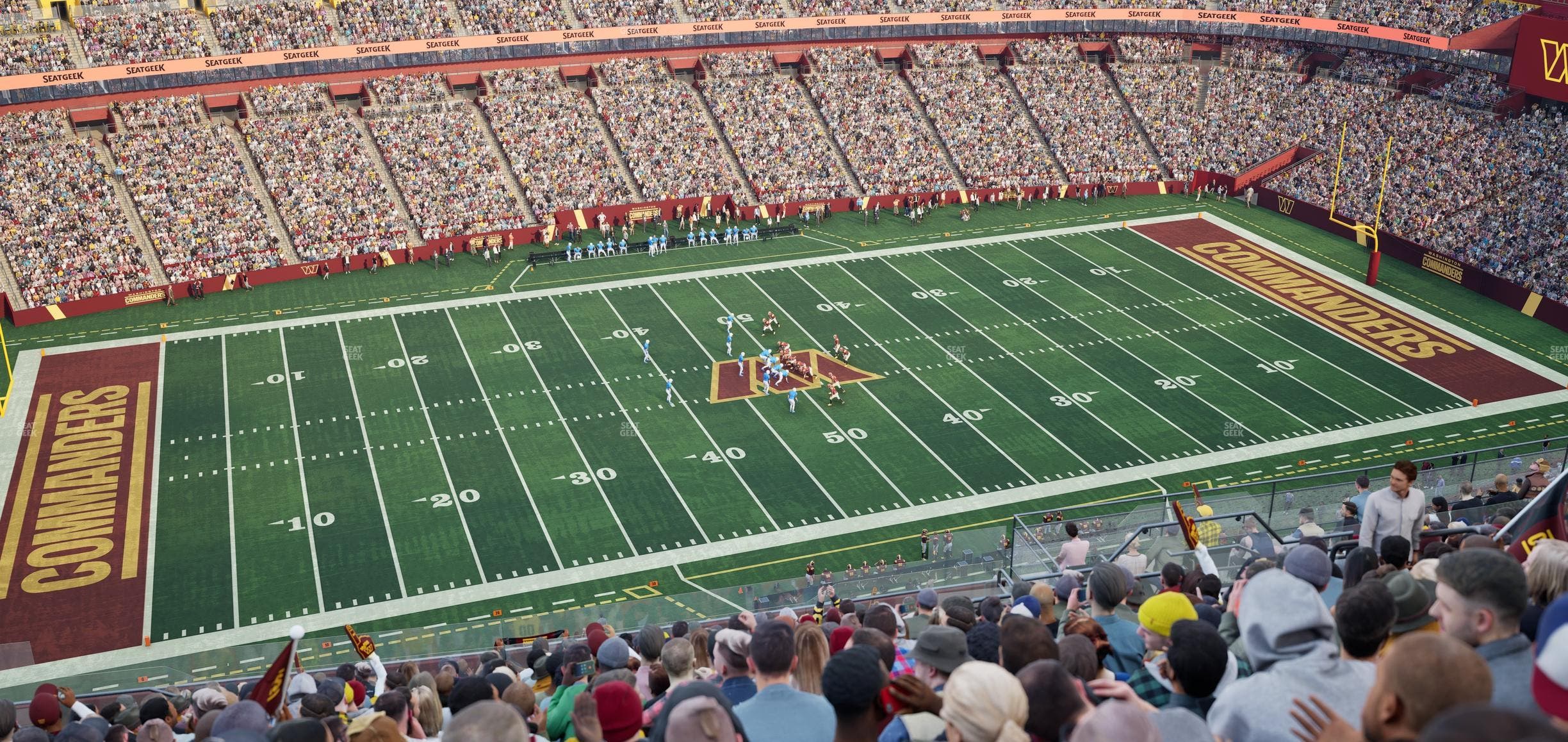 Northwest Stadium - Section 430 Seat View