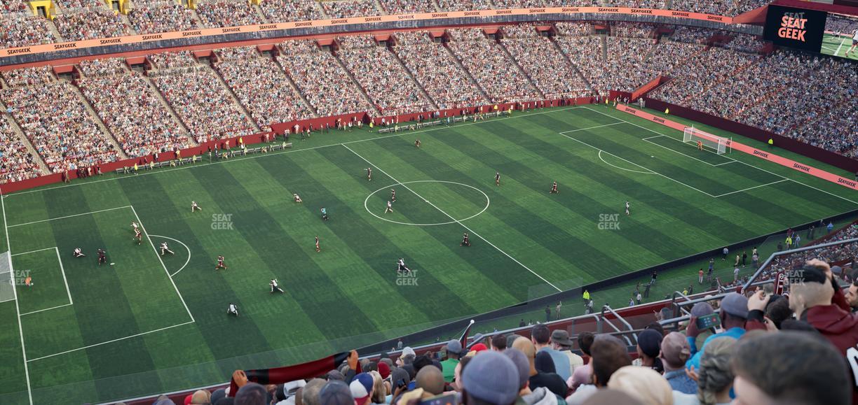 Northwest Stadium - Section 431 Seat View