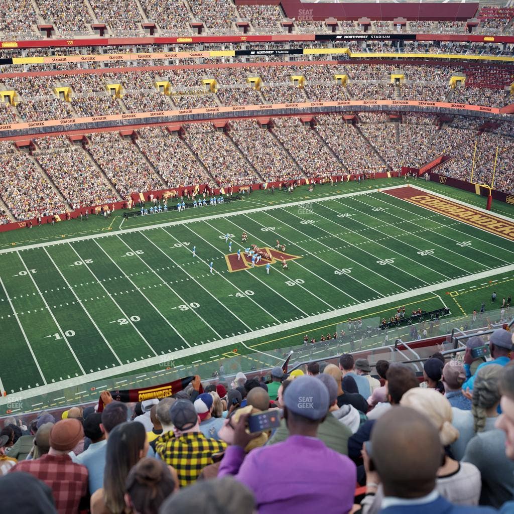 Northwest Stadium - Section 431 Seat View