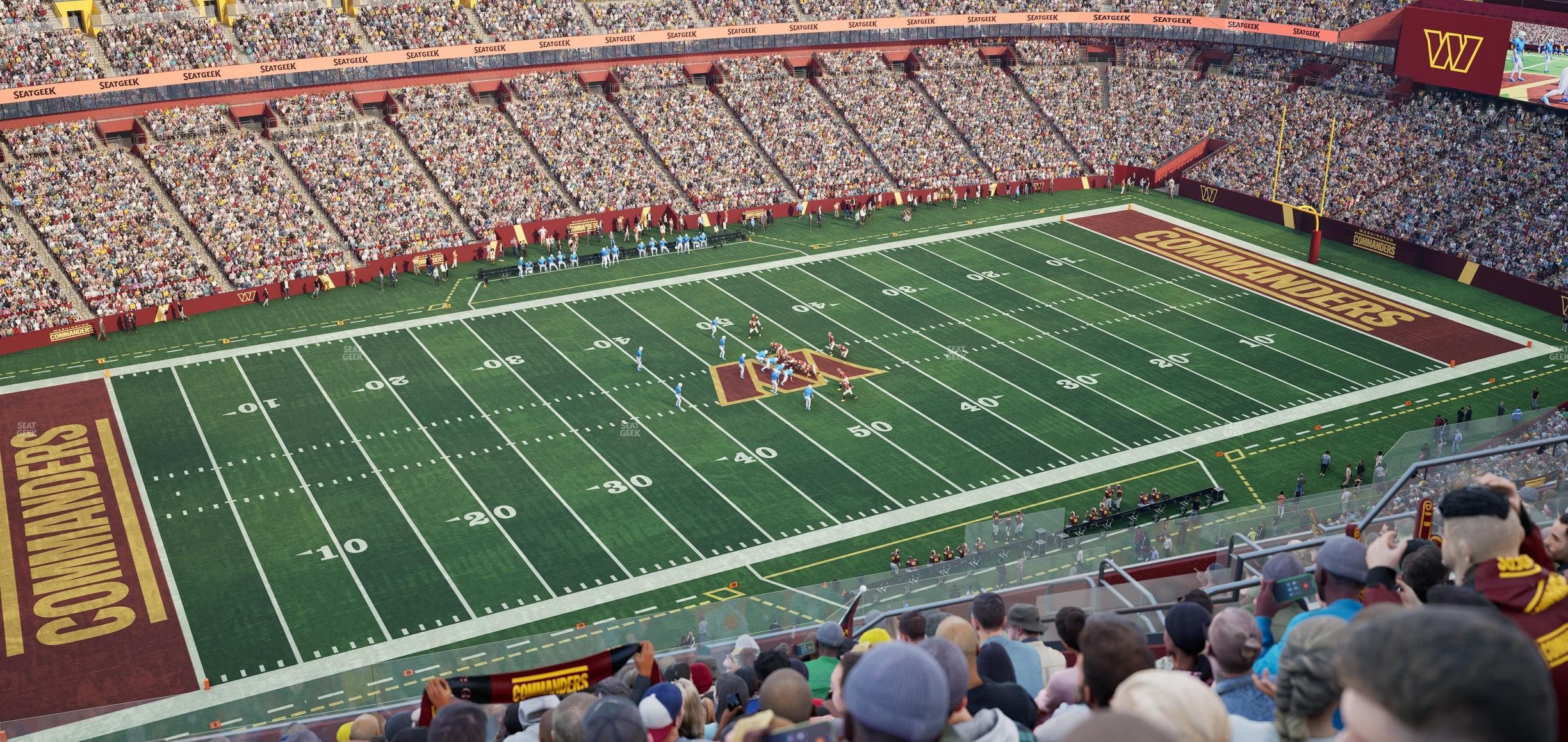 Northwest Stadium - Section 431 Seat View