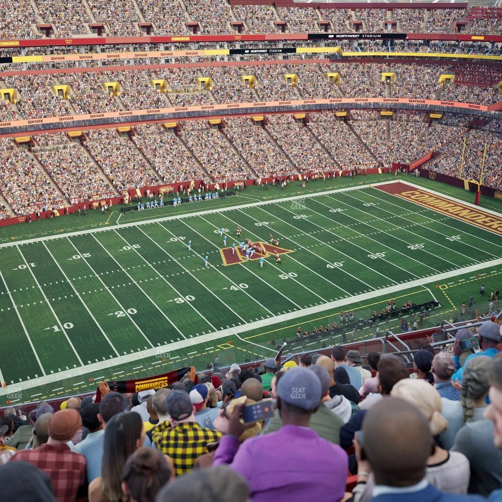 Northwest Stadium - Section 431 Seat View