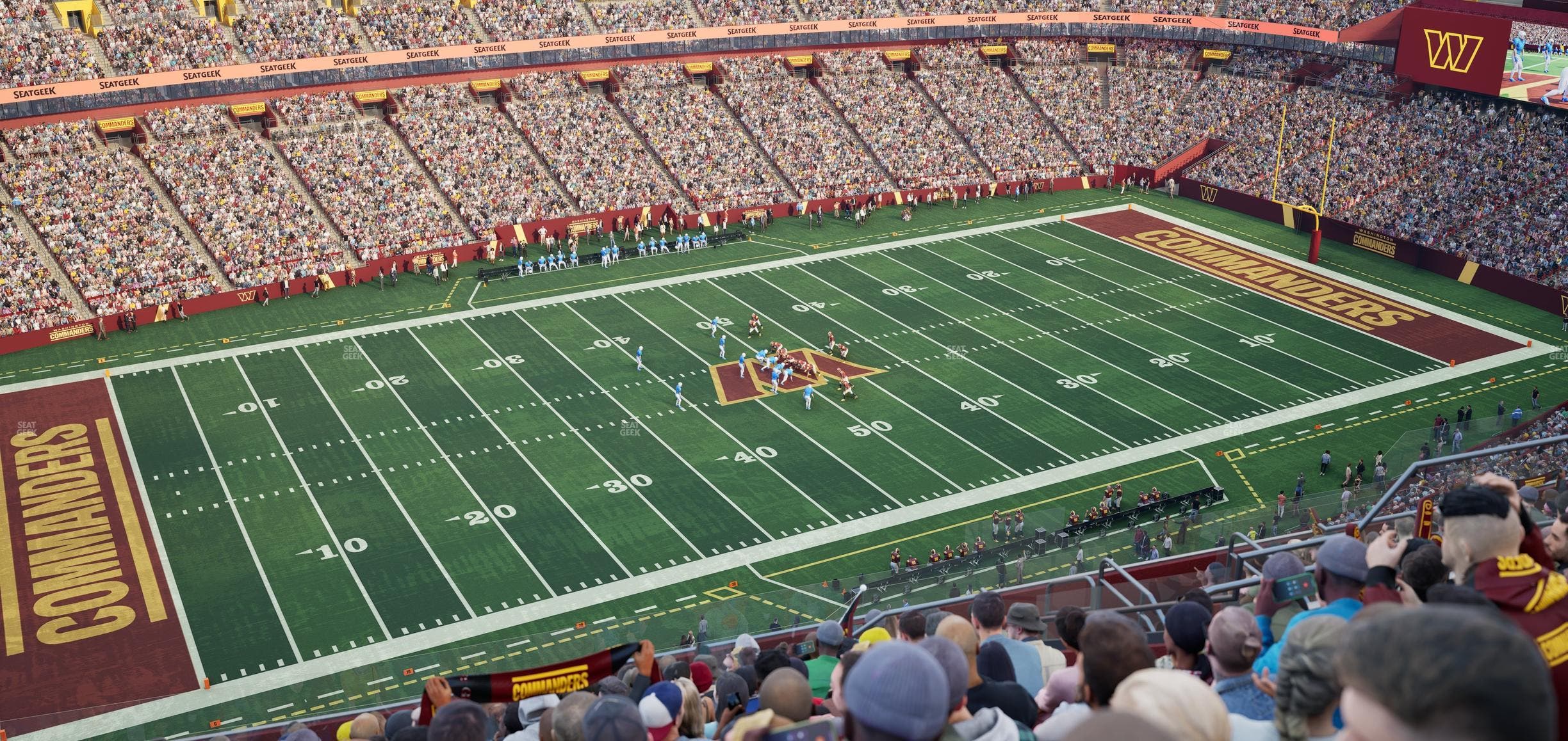 Northwest Stadium - Section 431 Seat View