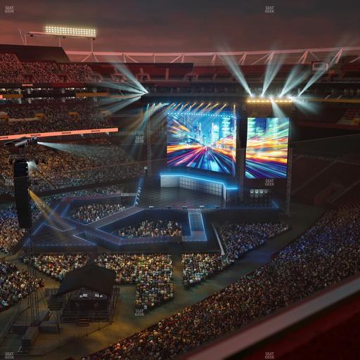 Northwest Stadium - Section 431 Seat View