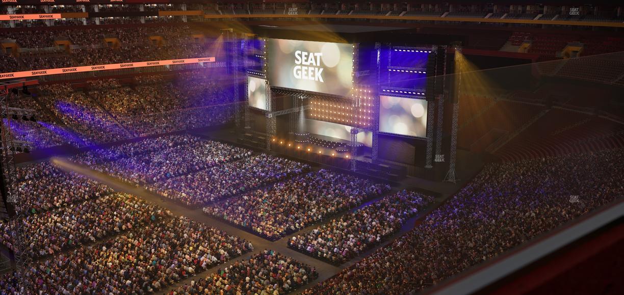 Northwest Stadium - Section 431 Seat View