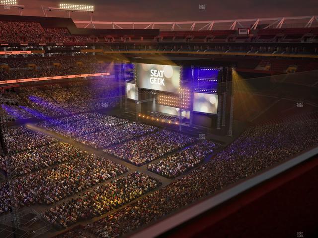 Northwest Stadium - Section 431 Seat View