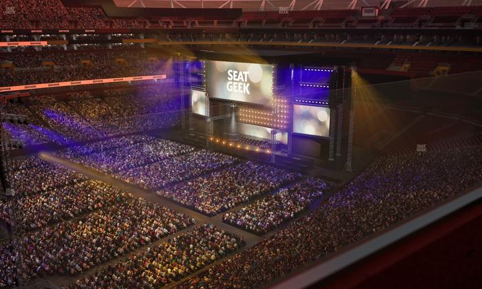 Northwest Stadium - Section 431 Seat View