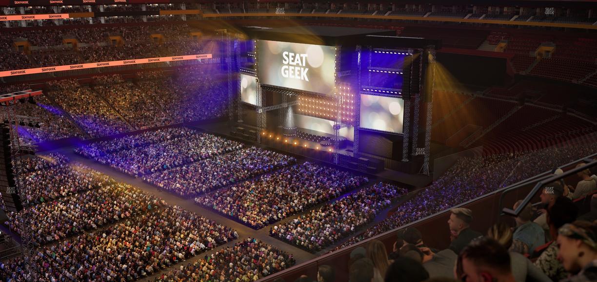 Northwest Stadium - Section 431 Seat View