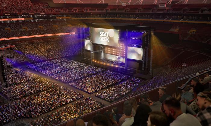 Northwest Stadium - Section 431 Seat View