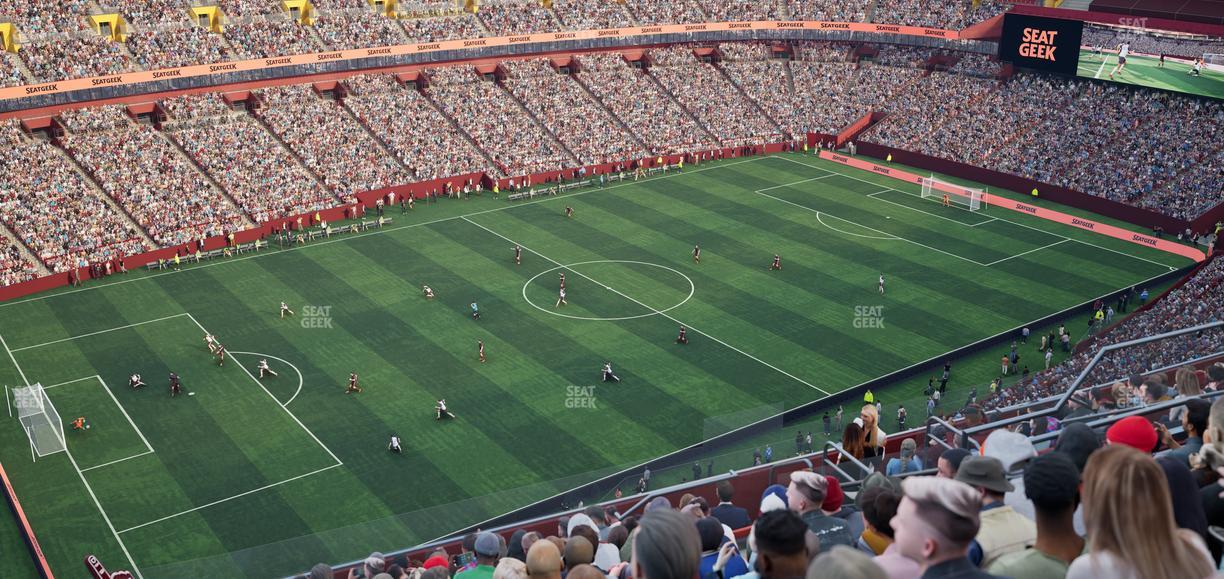 Northwest Stadium - Section 432 Seat View