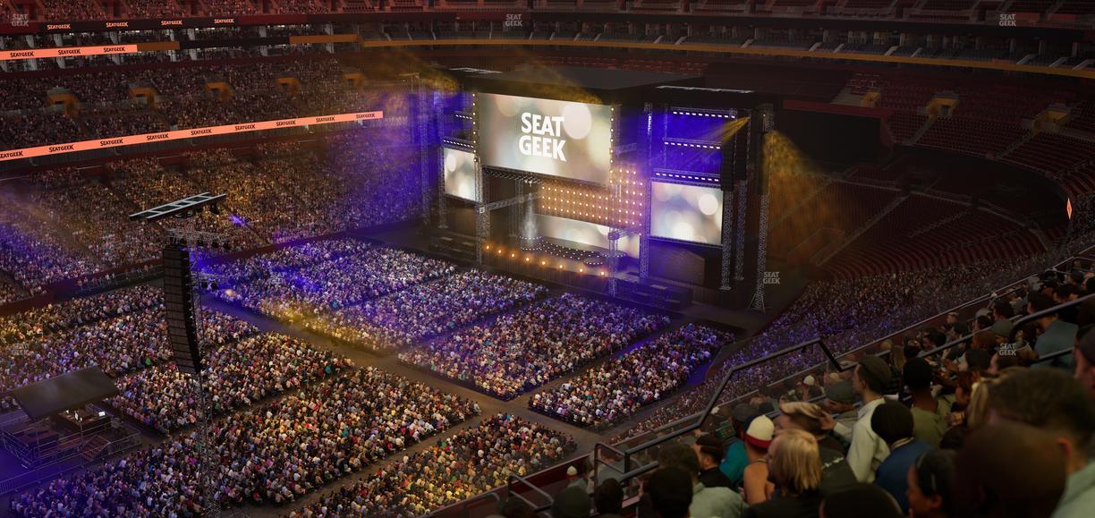 Northwest Stadium - Section 432 Seat View