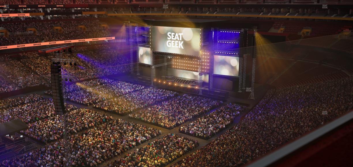 Northwest Stadium - Section 432 Seat View