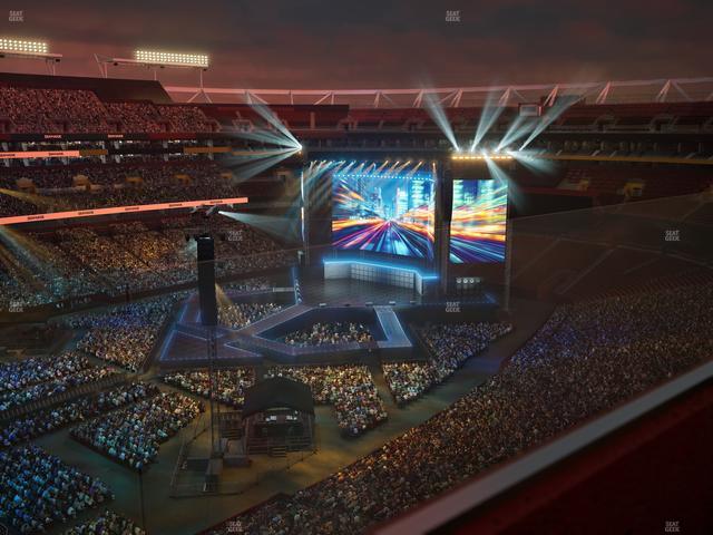 Northwest Stadium - Section 432 Seat View
