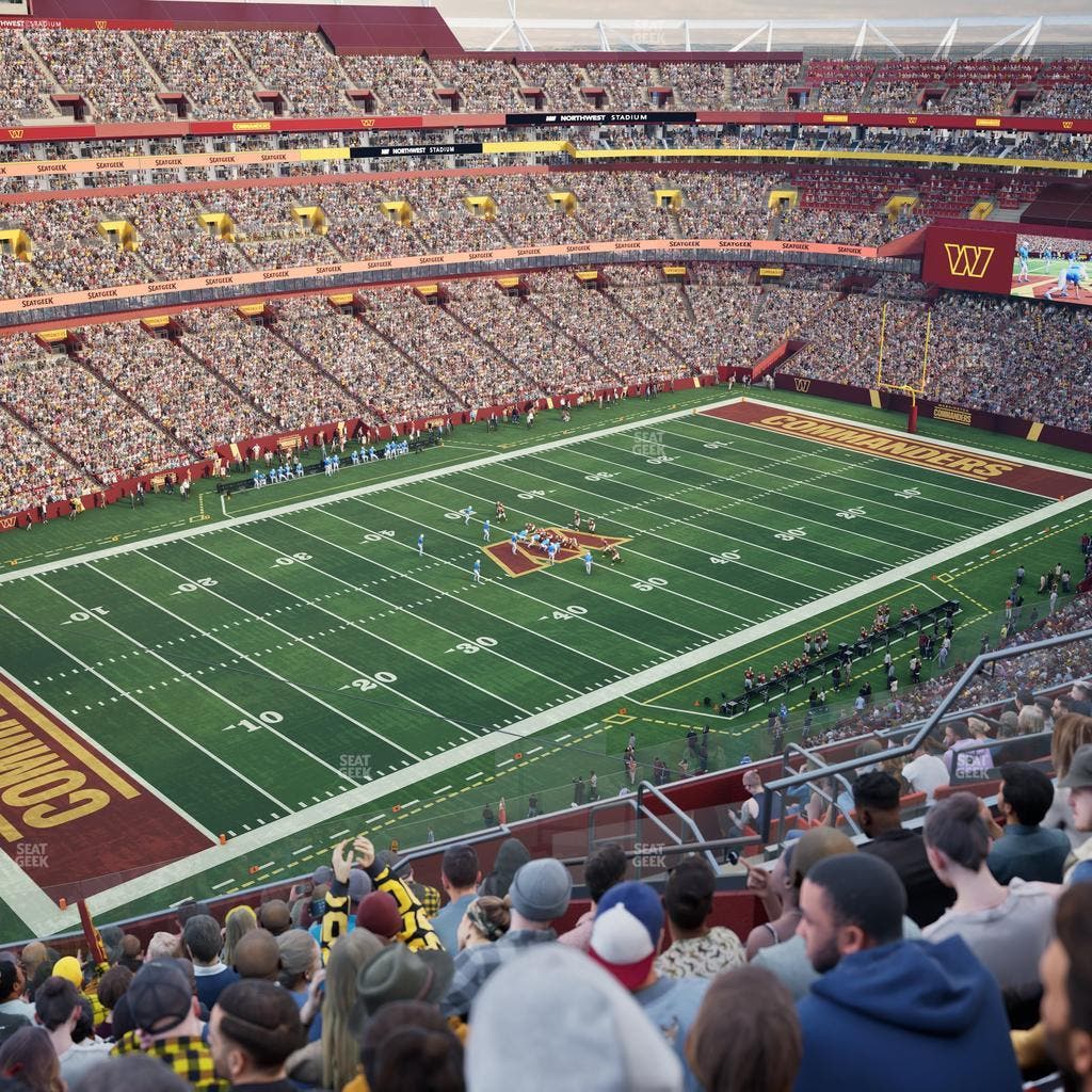 Northwest Stadium - Section 433 Seat View