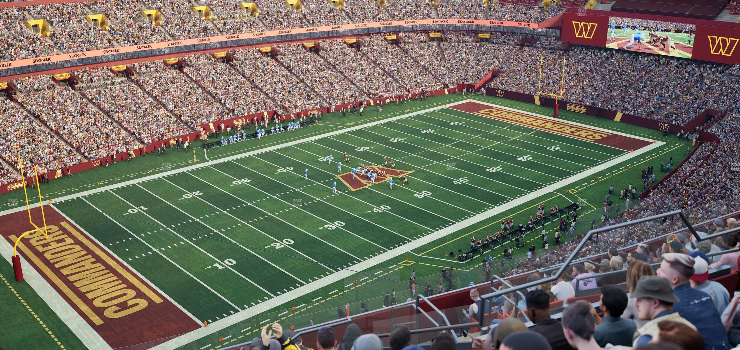 Northwest Stadium - Section 433 Seat View