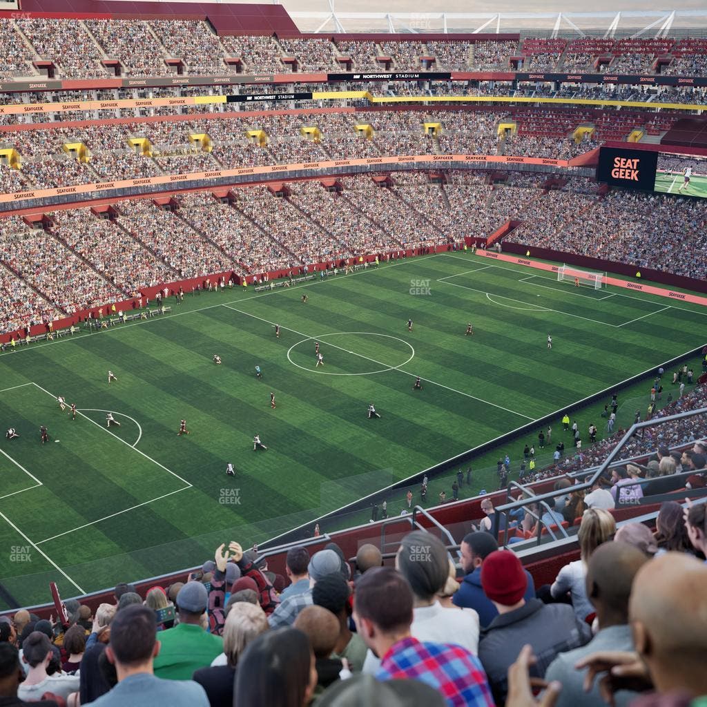 Northwest Stadium - Section 433 Seat View