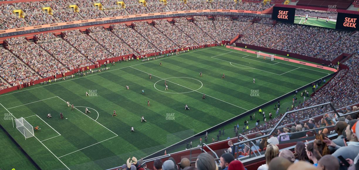 Northwest Stadium - Section 433 Seat View