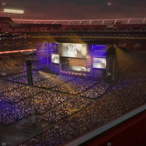 Northwest Stadium - Section 433 Seat View