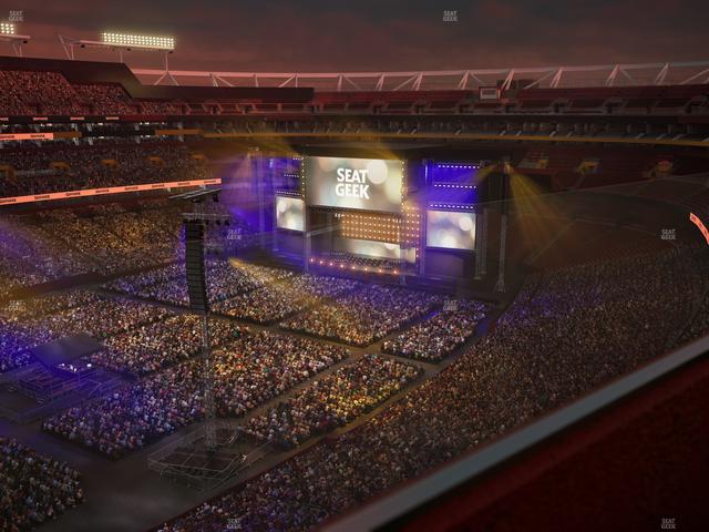 Northwest Stadium - Section 433 Seat View