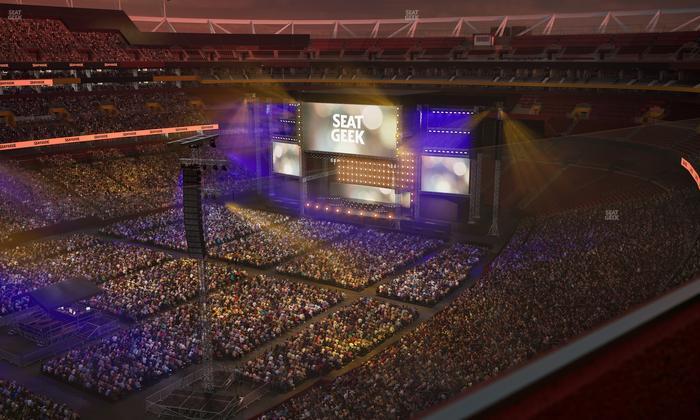 Northwest Stadium - Section 433 Seat View