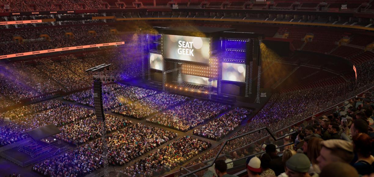 Northwest Stadium - Section 433 Seat View