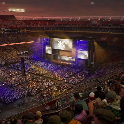 Northwest Stadium - Section 433 Seat View