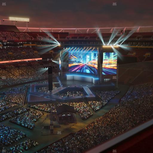 Northwest Stadium - Section 433 Seat View