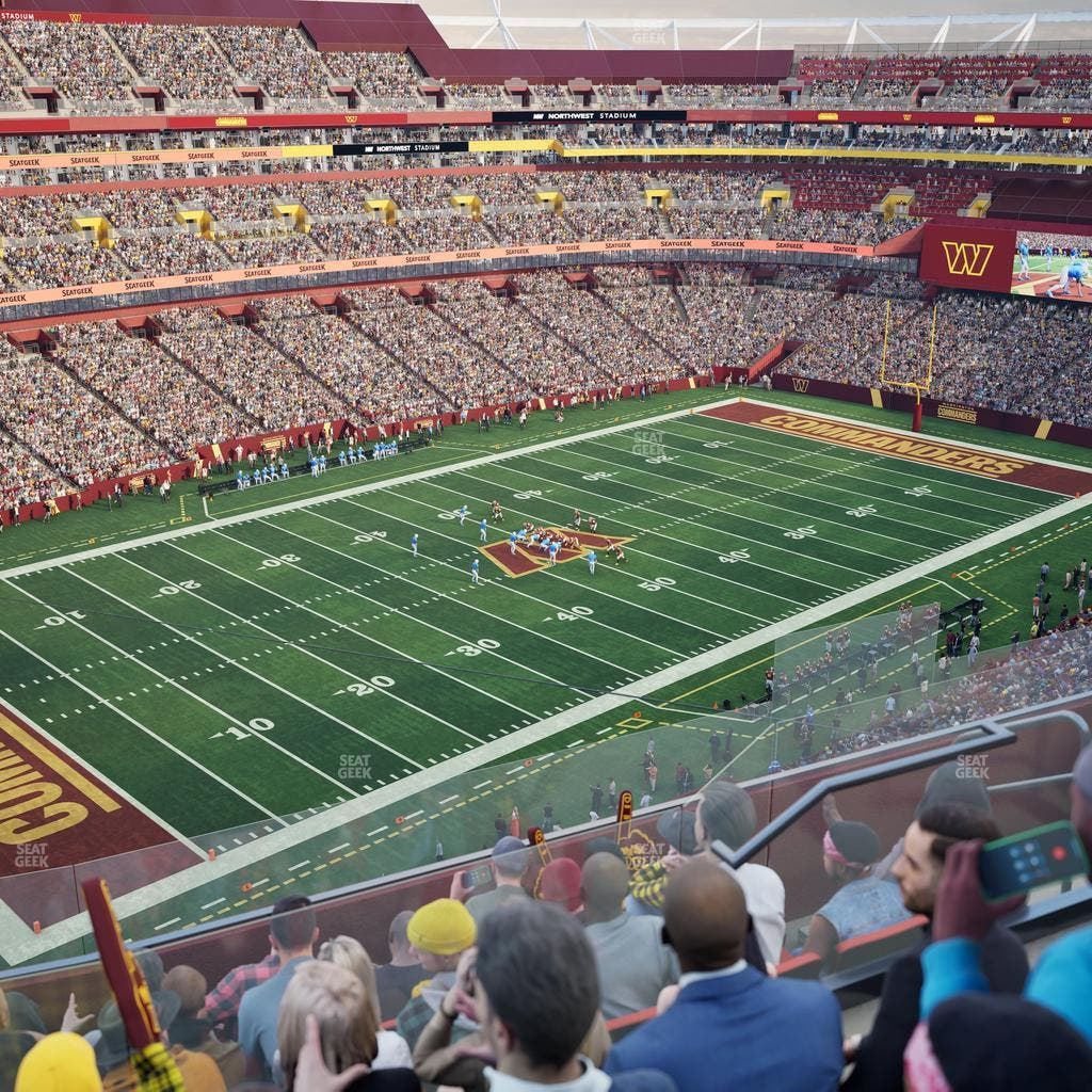 Northwest Stadium - Section 433 Seat View