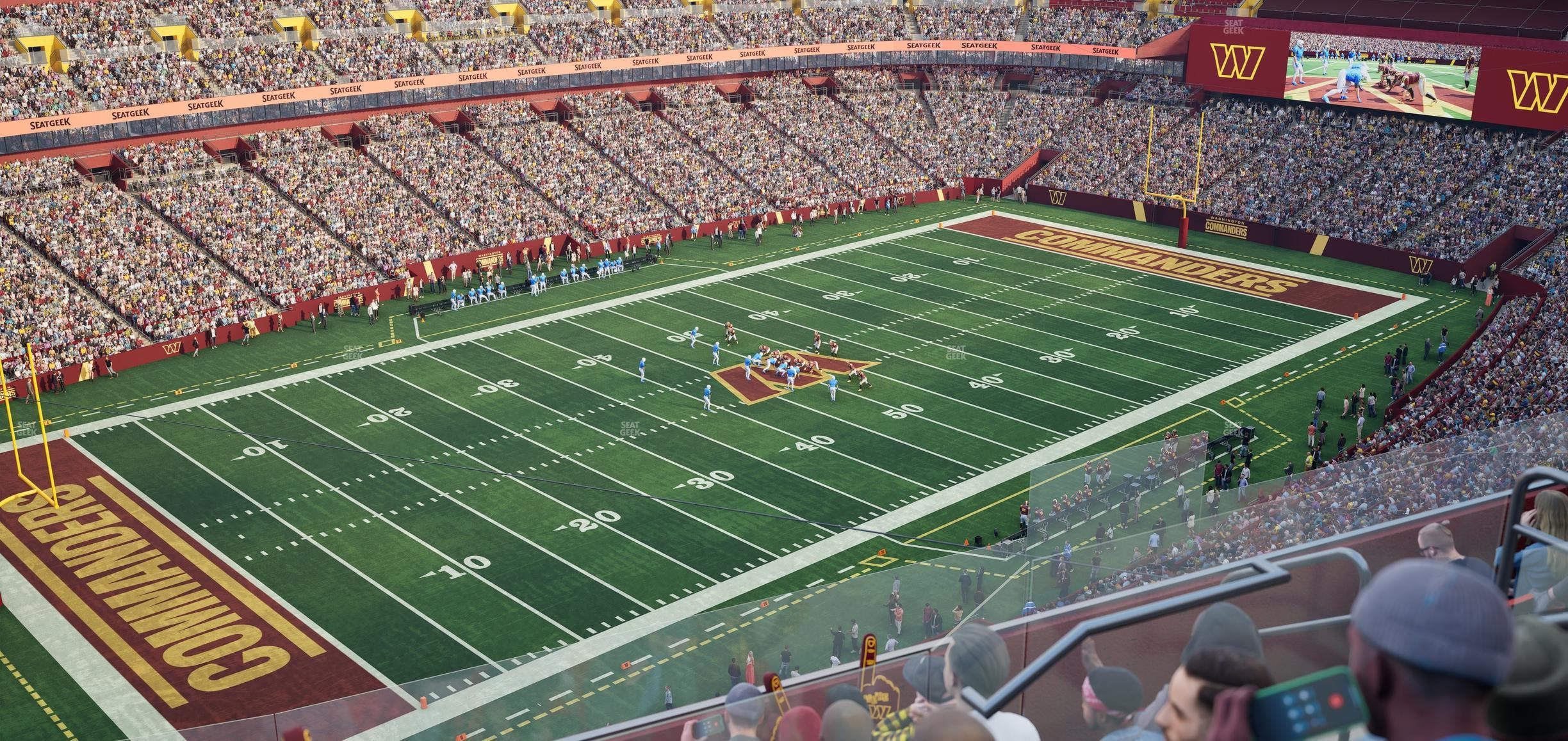 Northwest Stadium - Section 433 Seat View