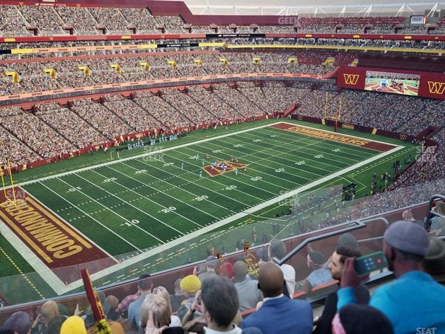 Northwest Stadium - Section 433 Seat View