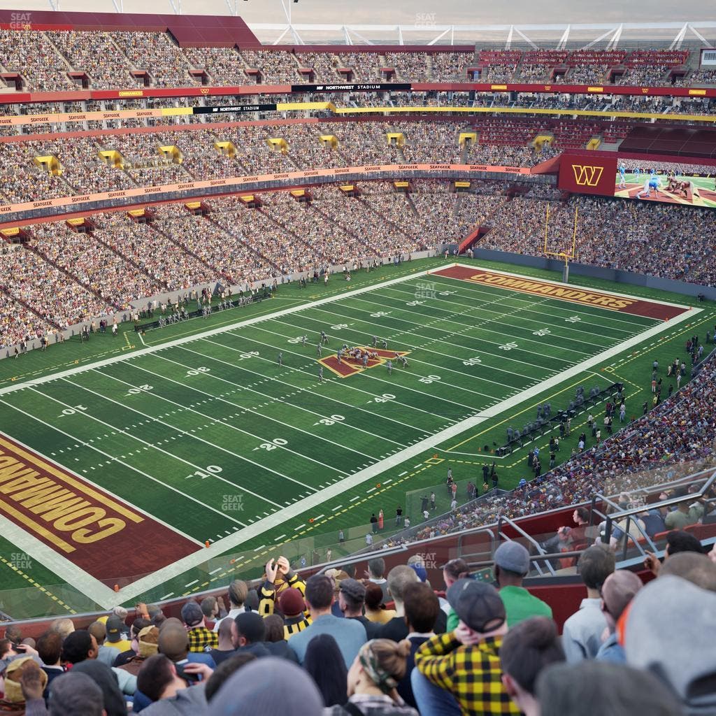 Northwest Stadium - Section 434 Seat View