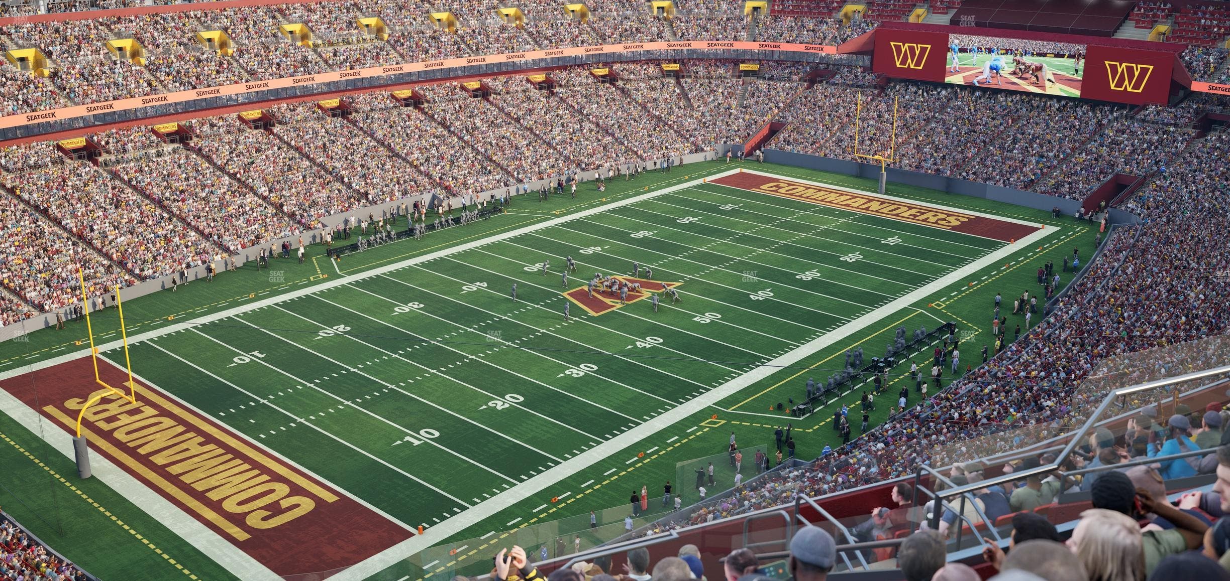 Northwest Stadium - Section 434 Seat View