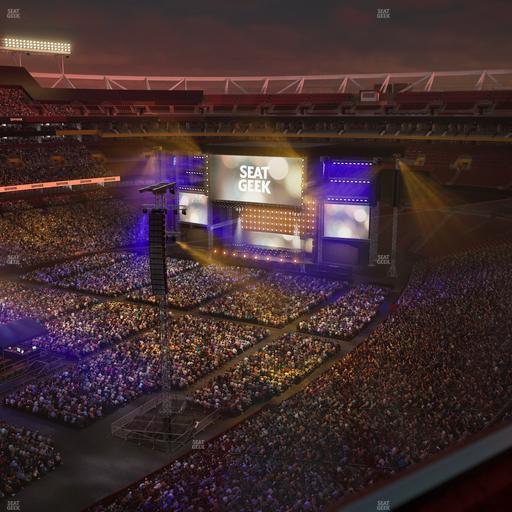 Northwest Stadium - Section 434 Seat View