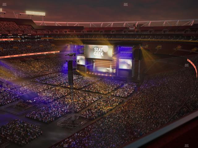 Northwest Stadium - Section 434 Seat View