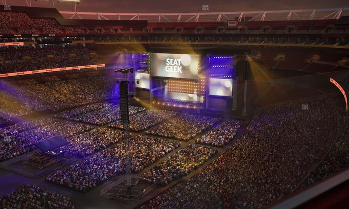 Northwest Stadium - Section 434 Seat View