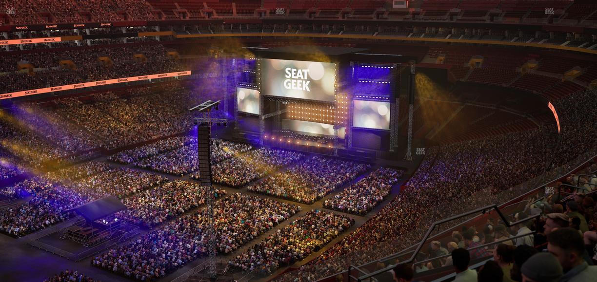 Northwest Stadium - Section 434 Seat View