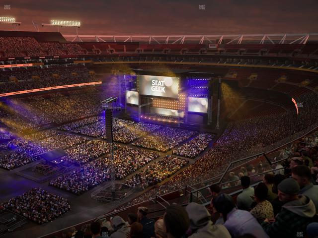 Northwest Stadium - Section 434 Seat View