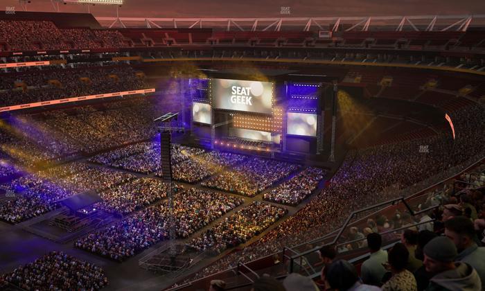 Northwest Stadium - Section 434 Seat View