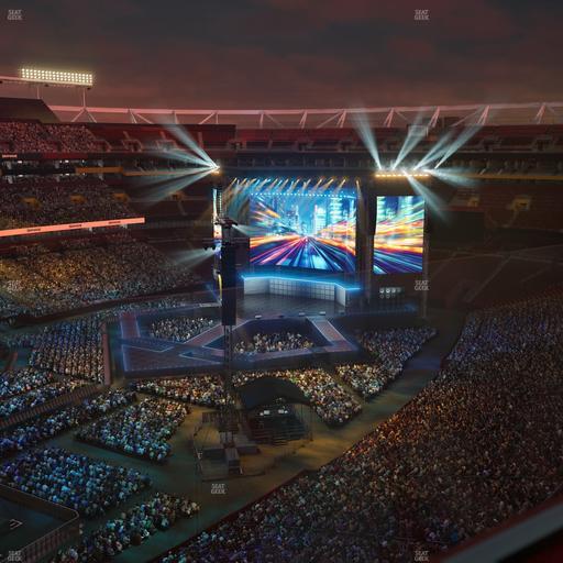 Northwest Stadium - Section 434 Seat View