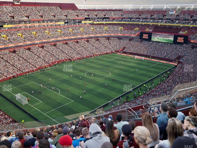 Northwest Stadium - Section 434 Seat View Northwest Stadium - Section 434 Seat View