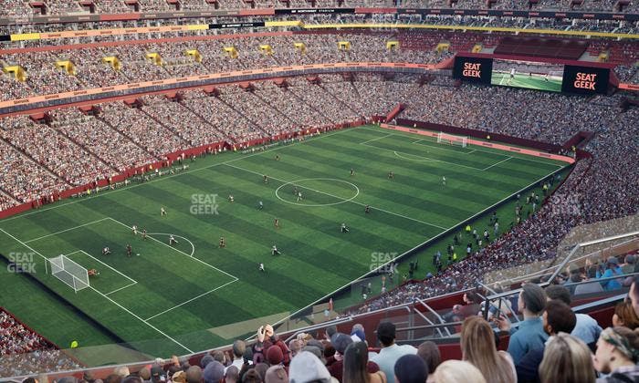 Northwest Stadium - Section 434 Seat View