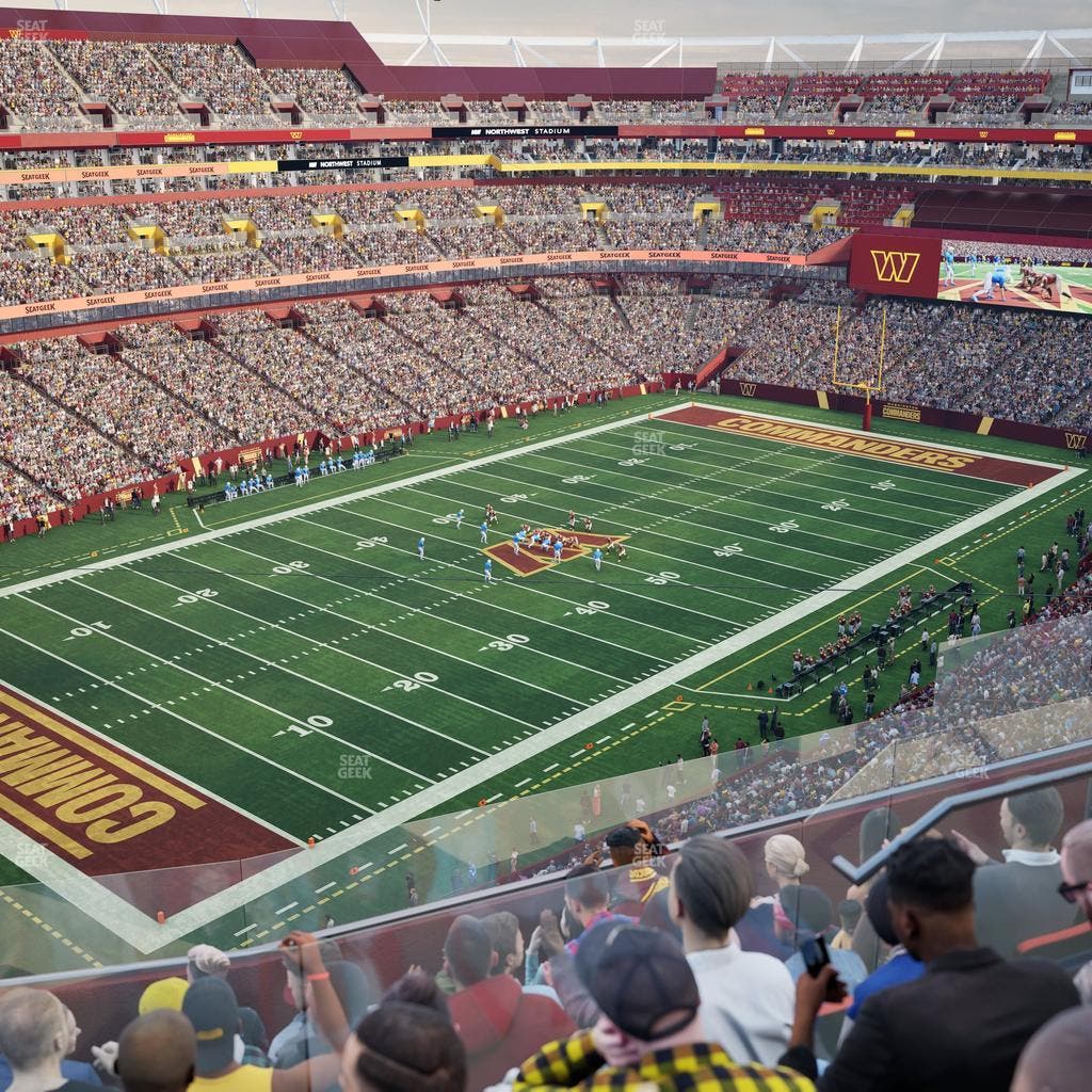 Northwest Stadium - Section 434 Seat View