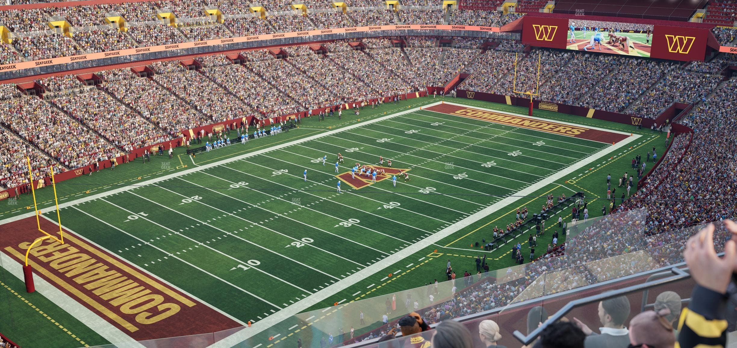 Northwest Stadium - Section 434 Seat View