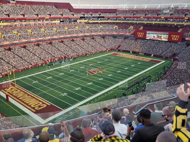Northwest Stadium - Section 434 Seat View