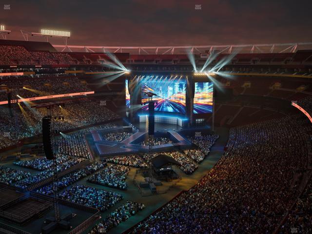 Northwest Stadium - Section 435 Seat View