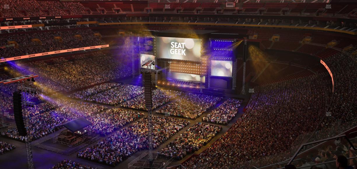 Northwest Stadium - Section 435 Seat View