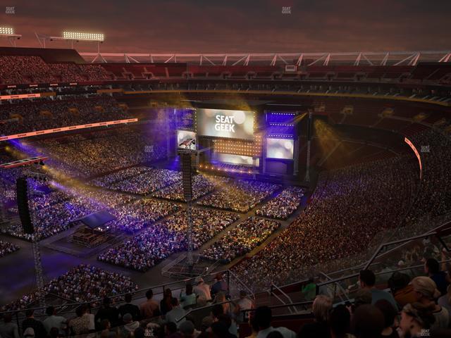 Northwest Stadium - Section 435 Seat View