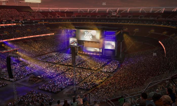 Northwest Stadium - Section 435 Seat View