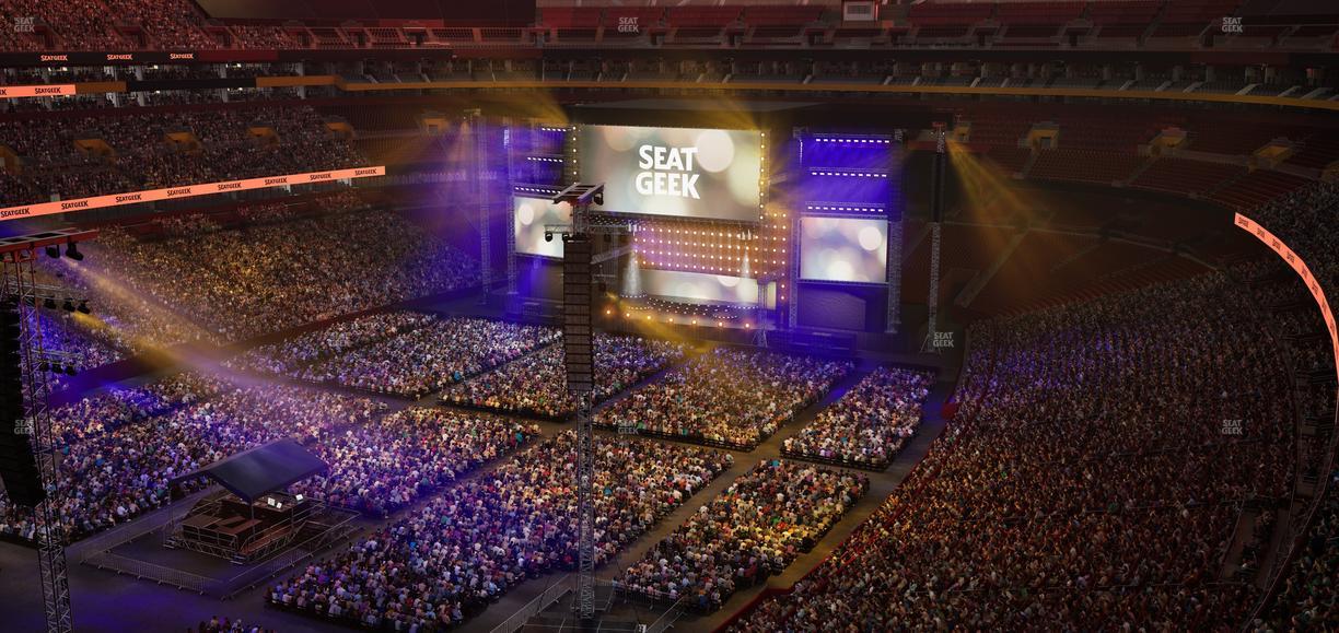 Northwest Stadium - Section 435 Seat View